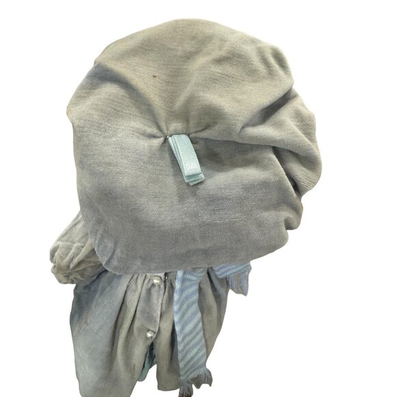 Vintage Enesco Precious Moments Doll Coat Scarf  14 in tall pearl button winter - Picture 9 of 11